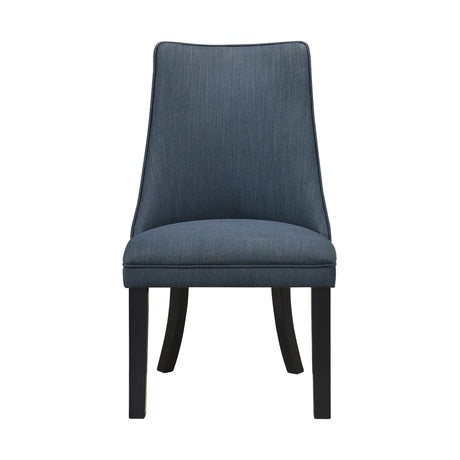 Paulson Blue Gray/Dark Walnut Side Chair, Set of 2 by Homelegance at Eve Furniture