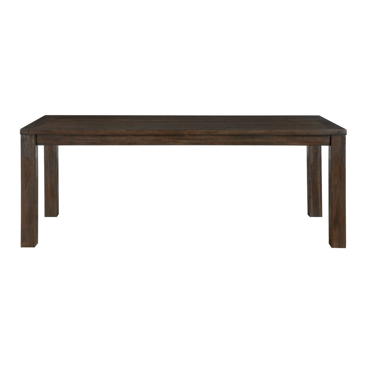 Paulson Dark Brown/Taupe 79" Dining Room Set by Homelegance at Eve Furniture