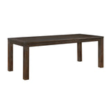 Paulson Dark Brown/Taupe 79" Dining Room Set by Homelegance at Eve Furniture