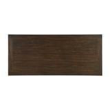 Paulson Dark Brown/Taupe 79" Dining Room Set by Homelegance at Eve Furniture