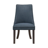 Paulson Dark Walnut/Blue Gray 9-Piece Dining Room Set by Homelegance at Eve Furniture