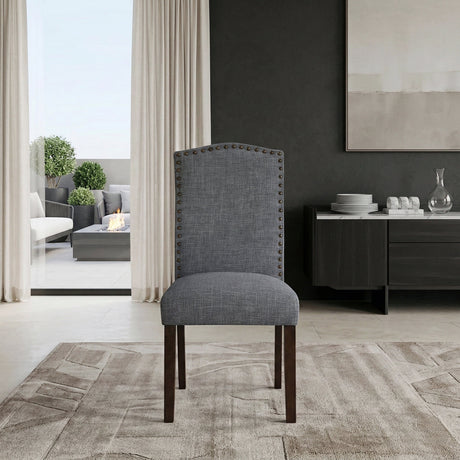Paulson Gray Dining Chair, Set of 2 by Homelegance at Eve Furniture