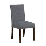 Paulson Gray Side Chair, Set of 2 by Homelegance at Eve Furniture