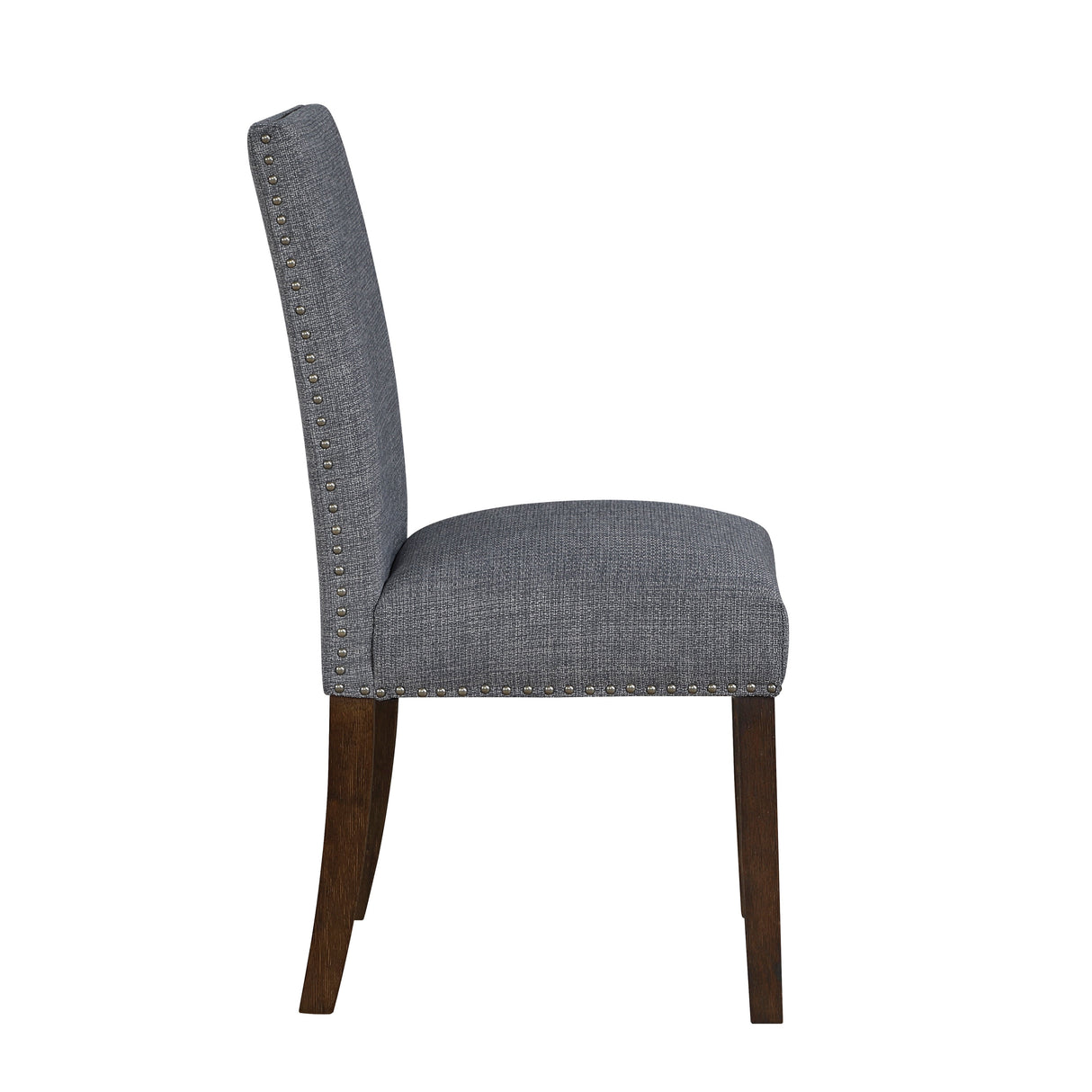 Paulson Gray Side Chair, Set of 2 by Homelegance at Eve Furniture