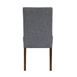 Paulson Gray Side Chair, Set of 2 by Homelegance at Eve Furniture