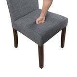 Paulson Gray Side Chair, Set of 2 by Homelegance at Eve Furniture