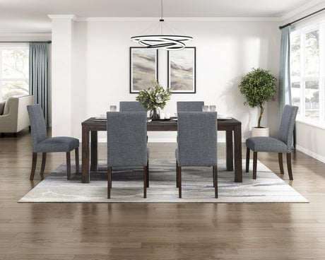 Paulson Gray Side Chair, Set of 2 by Homelegance at Eve Furniture