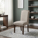 Paulson Taupe Dining Chair, Set of 2 by Homelegance at Eve Furniture