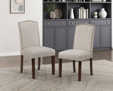 Paulson Taupe Dining Chair, Set of 2 by Homelegance at Eve Furniture
