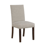 Paulson Taupe Side Chair, Set of 2 by Homelegance at Eve Furniture