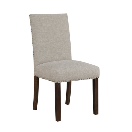 Paulson Taupe Side Chair, Set of 2 by Homelegance at Eve Furniture
