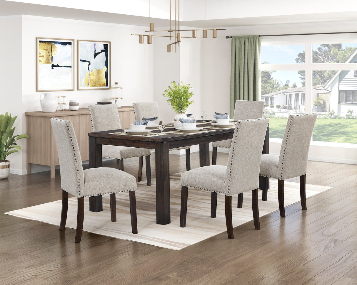 Paulson Taupe Side Chair, Set of 2 by Homelegance at Eve Furniture