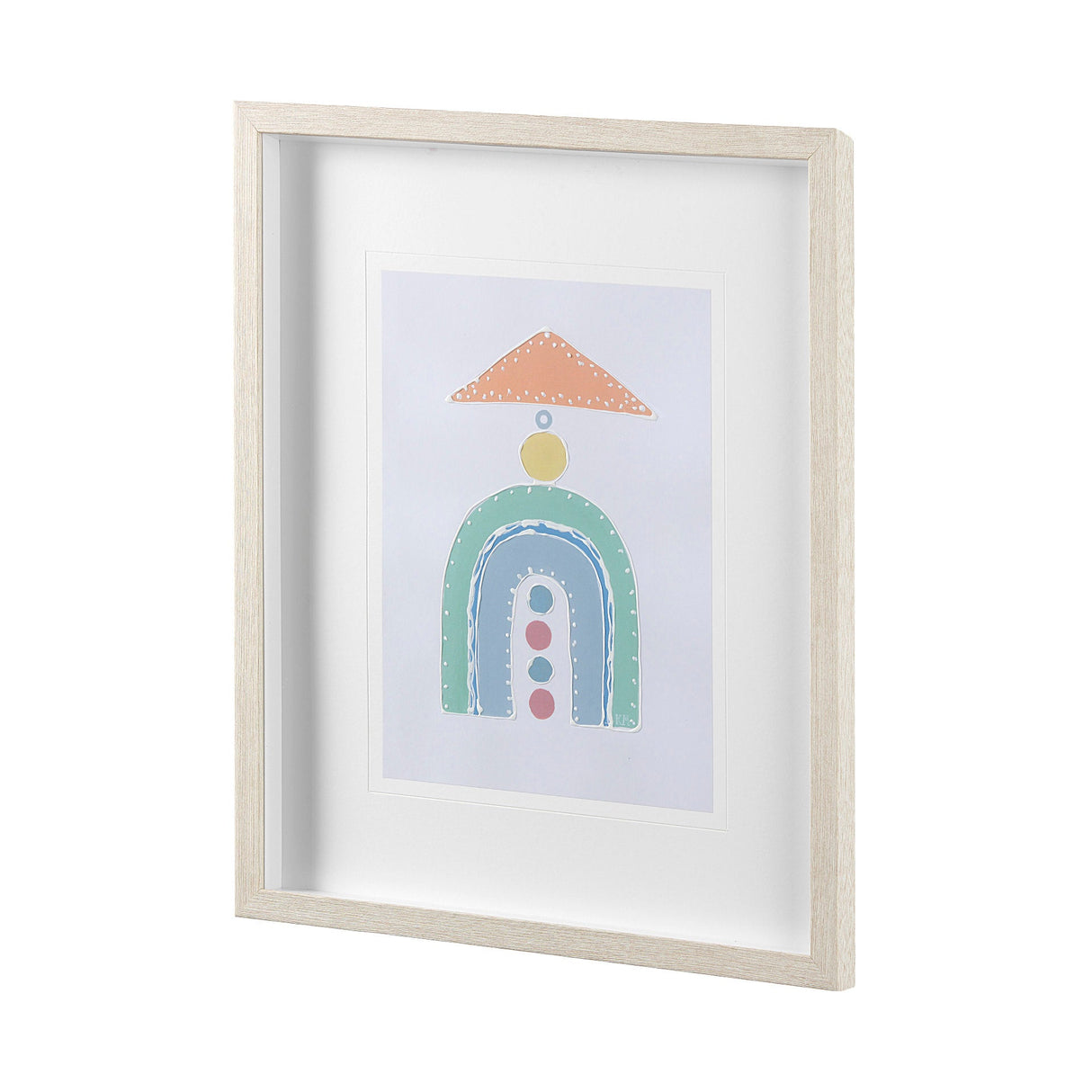 Pavilion I by Mercana Studio a Hand Embellished Textured Framed Art Print Matted under Glass by Mercana at Eve Furniture