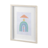 Pavilion I by Mercana Studio a Hand Embellished Textured Framed Art Print Matted under Glass by Mercana at Eve Furniture