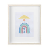 Pavilion II by Mercana Studio a Hand Embellished Textured Framed Art Print Matted under Glass by Mercana at Eve Furniture