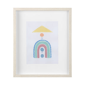 Pavilion II by Mercana Studio a Hand Embellished Textured Framed Art Print Matted under Glass by Mercana at Eve Furniture