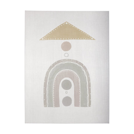 Pavilion Neutral I by Mercana Studio a Hand Embellished Textured Canvas by Mercana at Eve Furniture