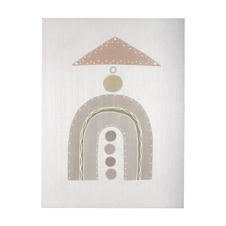 Pavilion Neutral I by Mercana Studio a Hand Embellished Textured Canvas by Mercana at Eve Furniture