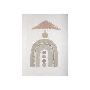 Pavilion Neutral I by Mercana Studio a Hand Embellished Textured Canvas by Mercana at Eve Furniture