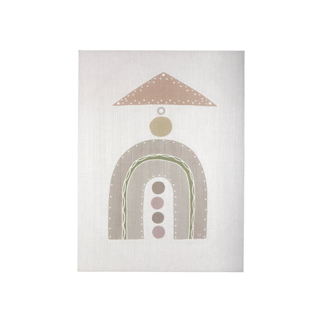Pavilion Neutral I by Mercana Studio a Hand Embellished Textured Canvas by Mercana at Eve Furniture