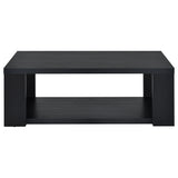 Pavone Black Coffee Table by Coaster at Eve Furniture