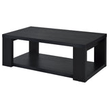 Pavone Black Coffee Table by Coaster at Eve Furniture