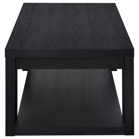 Pavone Black Coffee Table by Coaster at Eve Furniture