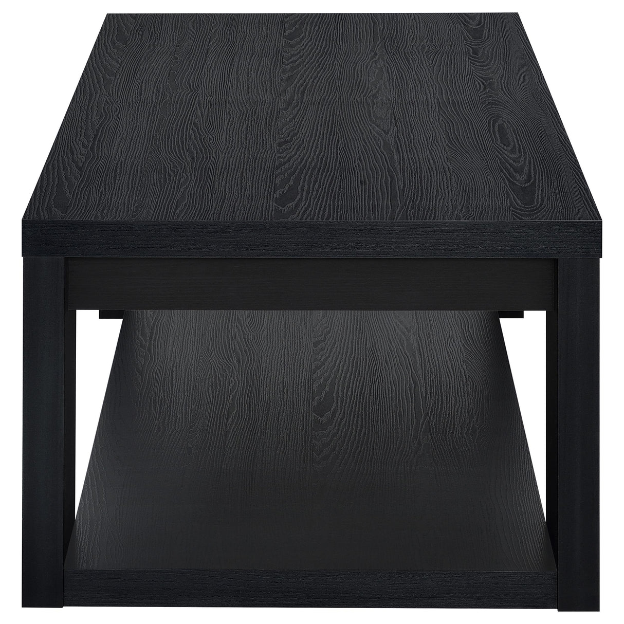 Pavone Black Coffee Table by Coaster at Eve Furniture