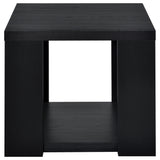 Pavone Black End Table by Coaster at Eve Furniture