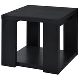 Pavone Black End Table by Coaster at Eve Furniture