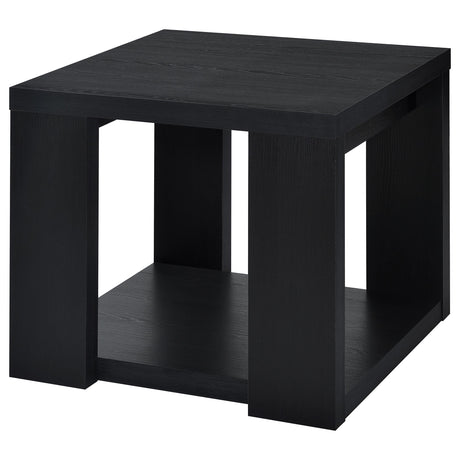 Pavone Black End Table by Coaster at Eve Furniture