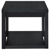 Pavone Black End Table by Coaster at Eve Furniture