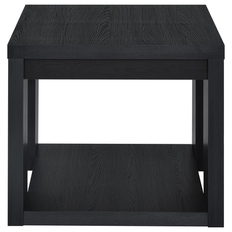 Pavone Black End Table by Coaster at Eve Furniture