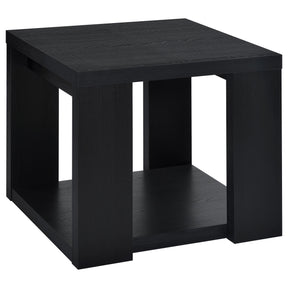 Pavone Black End Table by Coaster at Eve Furniture