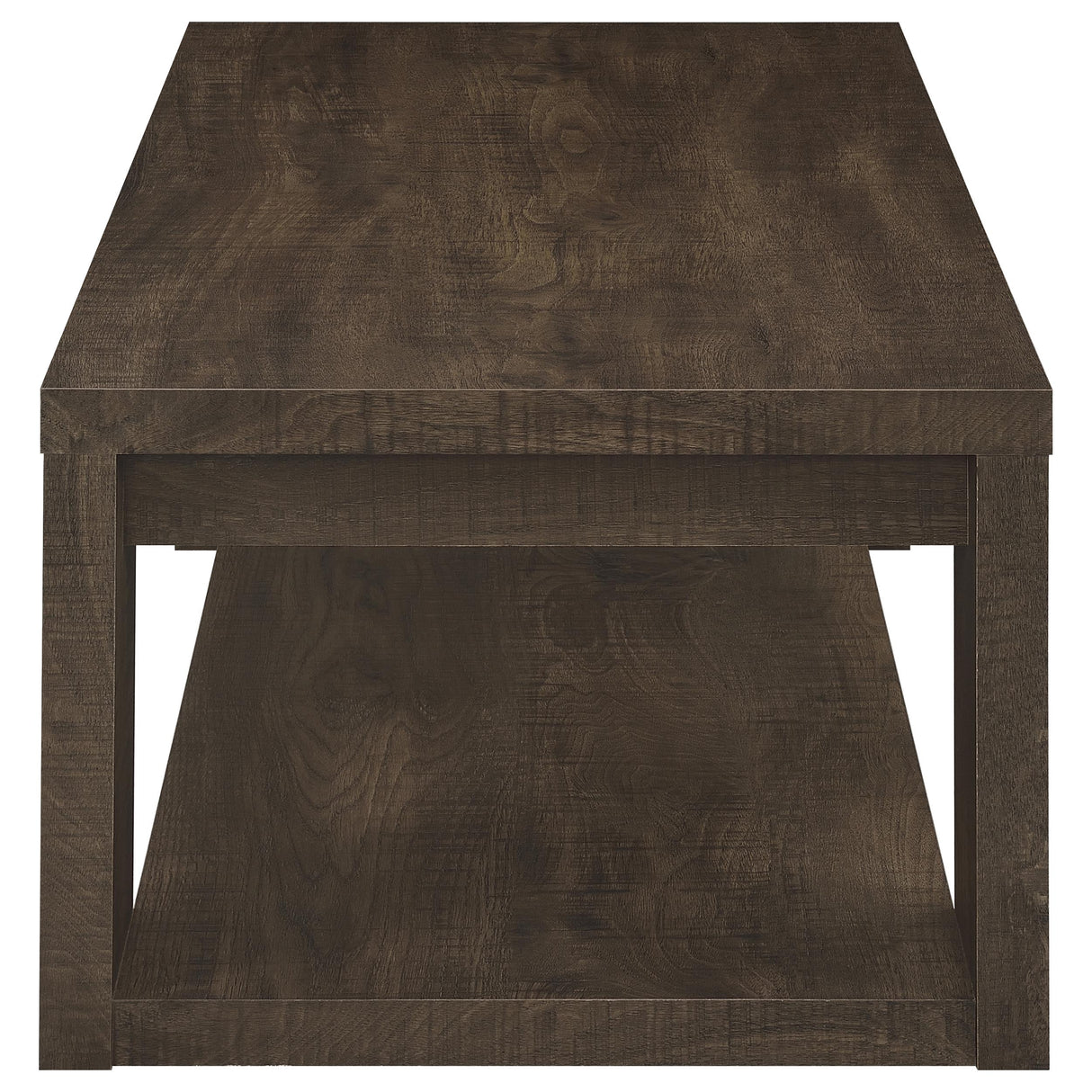 Pavone Dark Rustic Mango Coffee Table by Coaster at Eve Furniture