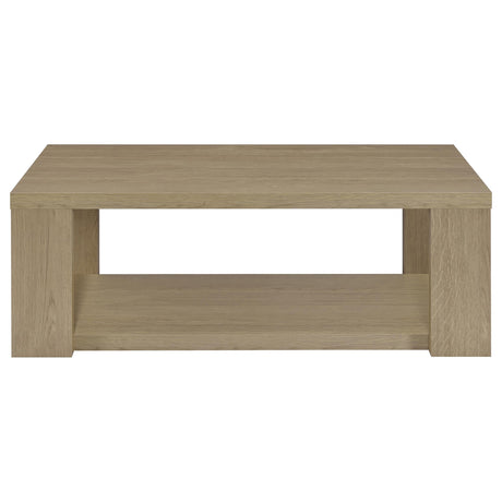Pavone Latte Coffee Table by Coaster at Eve Furniture