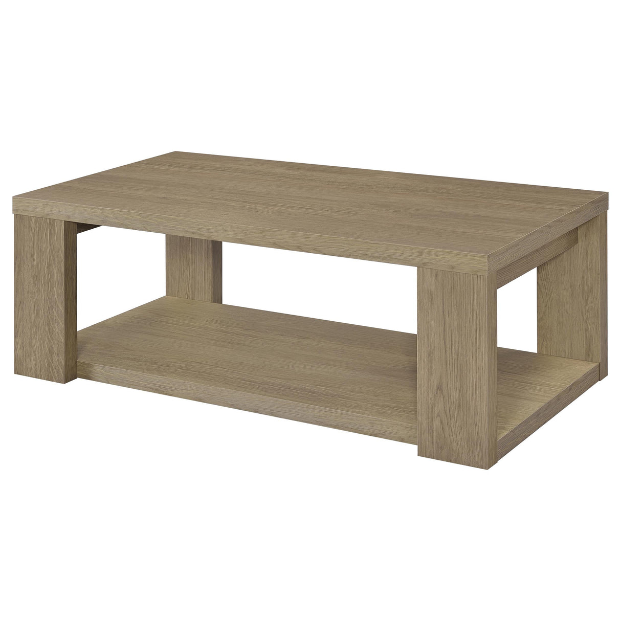 Pavone Latte Coffee Table by Coaster at Eve Furniture