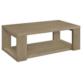 Pavone Latte Coffee Table by Coaster at Eve Furniture