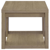 Pavone Latte End Table by Coaster at Eve Furniture