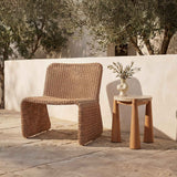 Pax Natural Outdoor Side Table by Moe's Home at Eve Furniture