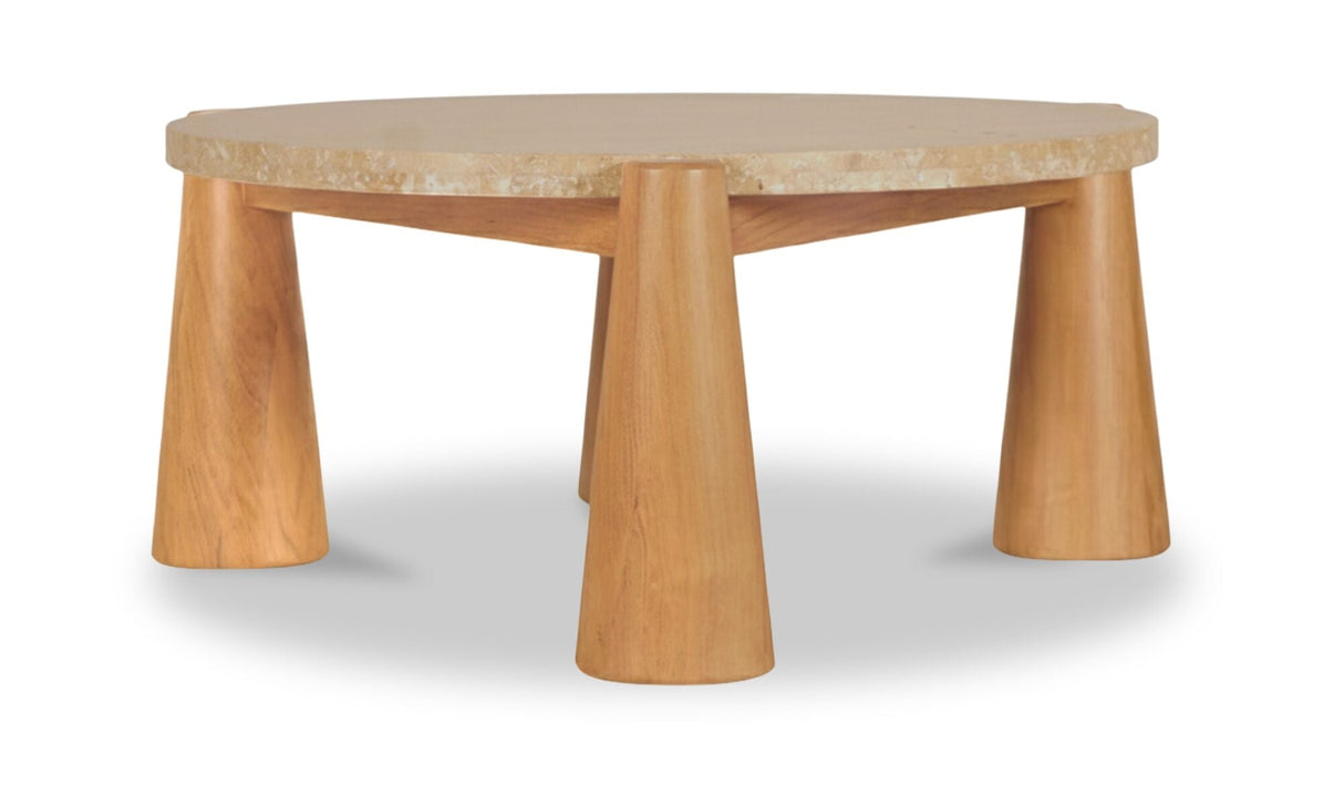 Pax Outdoor Coffee Table Natural by Moe's Home at Eve Furniture
