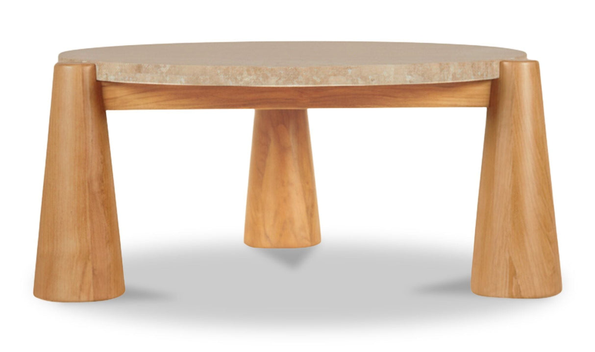 Pax Outdoor Coffee Table Natural by Moe's Home at Eve Furniture
