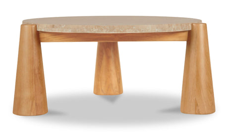 Pax Outdoor Coffee Table Natural by Moe's Home at Eve Furniture