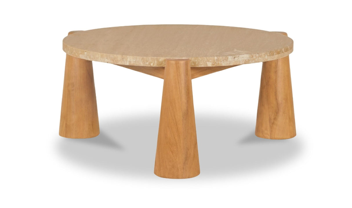 Pax Outdoor Coffee Table Natural by Moe's Home at Eve Furniture