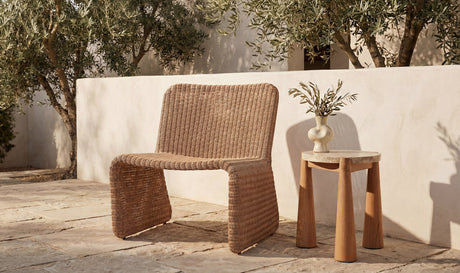 Pax Outdoor Side Table Natural by Moe's Home at Eve Furniture