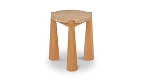 Pax Outdoor Side Table Natural by Moe's Home at Eve Furniture