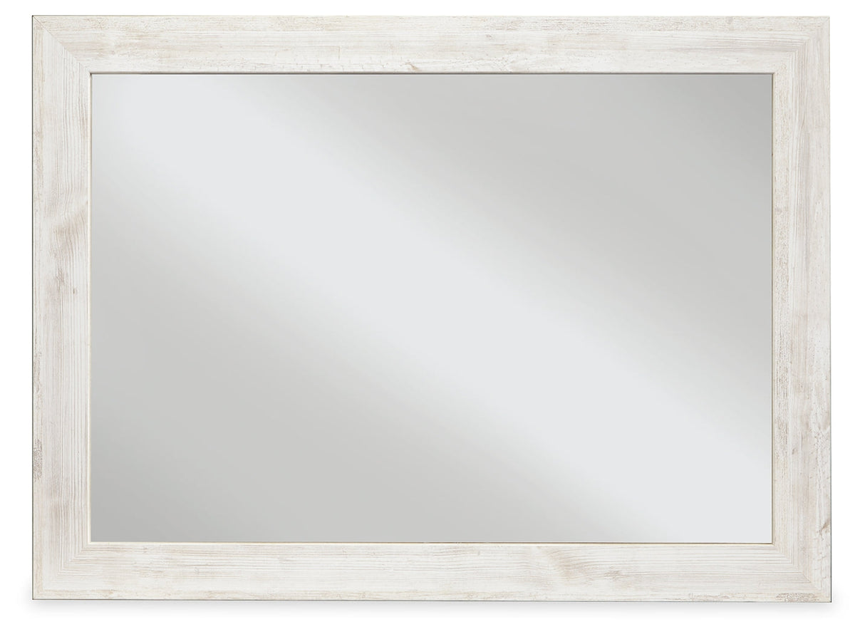 Paxberry Whitewash Bedroom Mirror (Mirror Only)