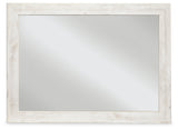 Paxberry Whitewash Bedroom Mirror (Mirror Only)