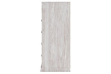 Paxberry Whitewash Chest of Drawers by Ashley at Eve Furniture