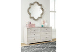 Paxberry Whitewash Dresser by Ashley at Eve Furniture